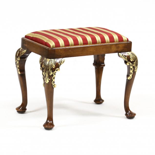 antique-english-queen-anne-style-mahogany-footstool
