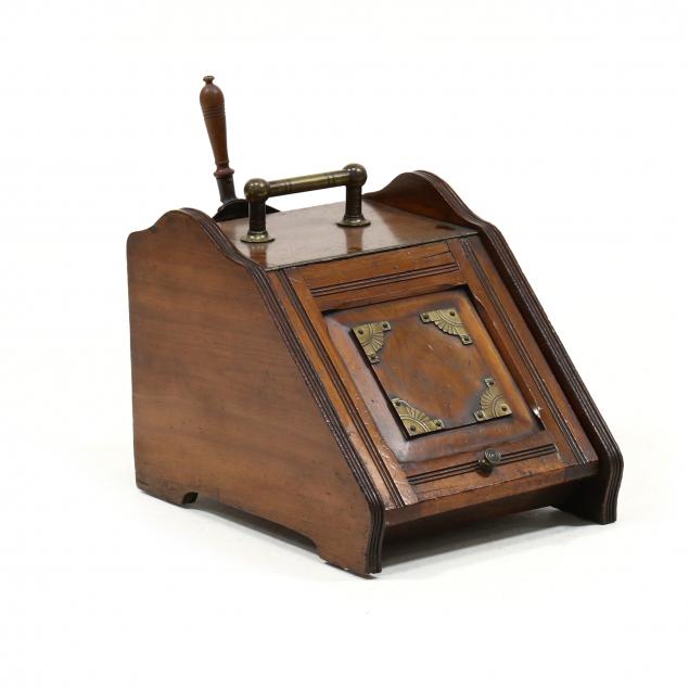 antique-english-mahogany-coal-scuttle