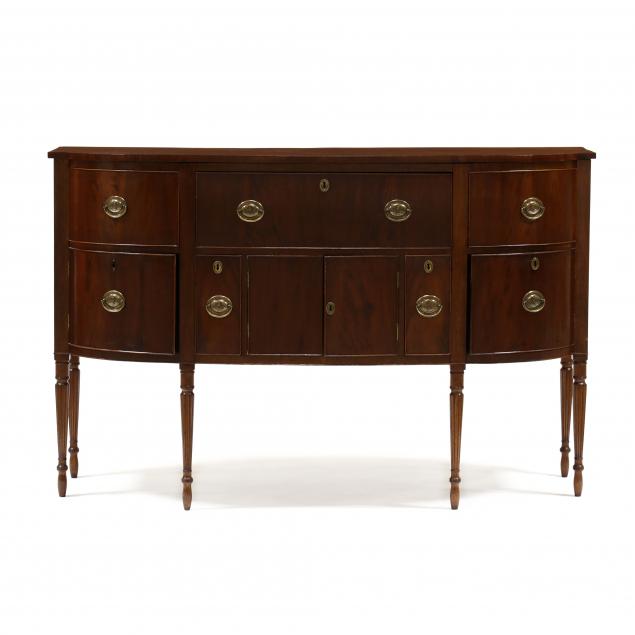 new-england-federal-mahogany-bowfront-butler-s-sideboard