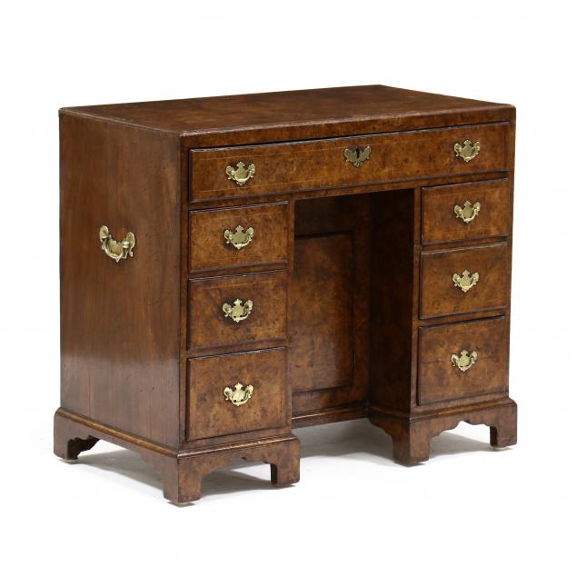 george-i-figured-walnut-knee-hole-desk