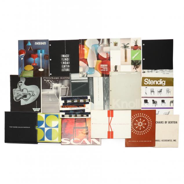 seventeen-vintage-modern-design-catalogs-and-pamphlets