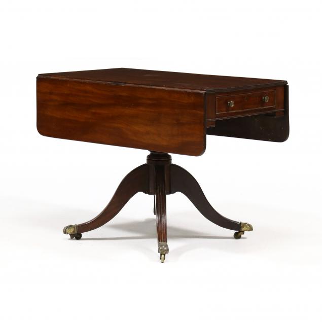 antique-english-mahogany-drop-leaf-breakfast-table