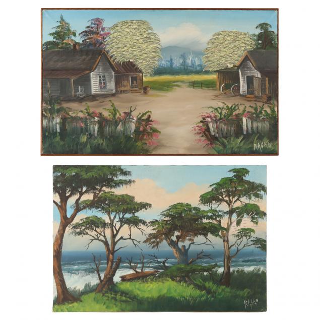 robert-s-ragan-nc-two-vintage-paintings