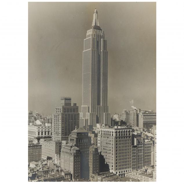 silver-gelatin-print-showing-the-empire-state-building-new-york-city
