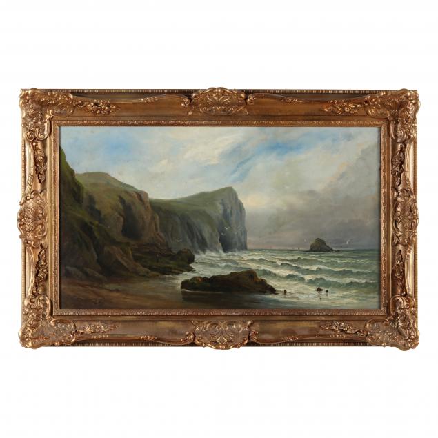 e-west-british-circa-1900-cornish-coastal-scene