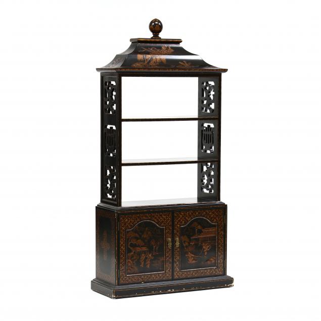 pagoda-form-chinoiserie-bookcase