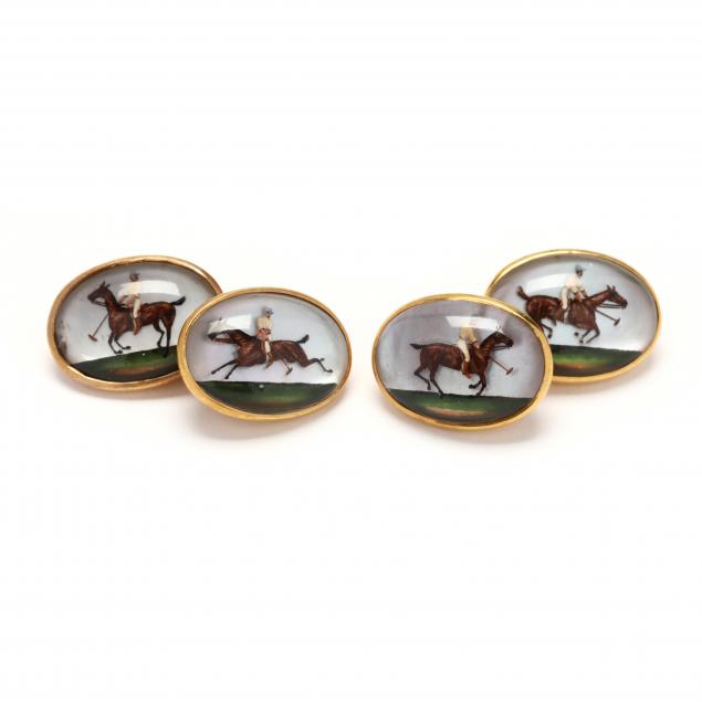 gold-and-reverse-painted-rock-crystal-equestrian-cufflinks-marcus-and-co