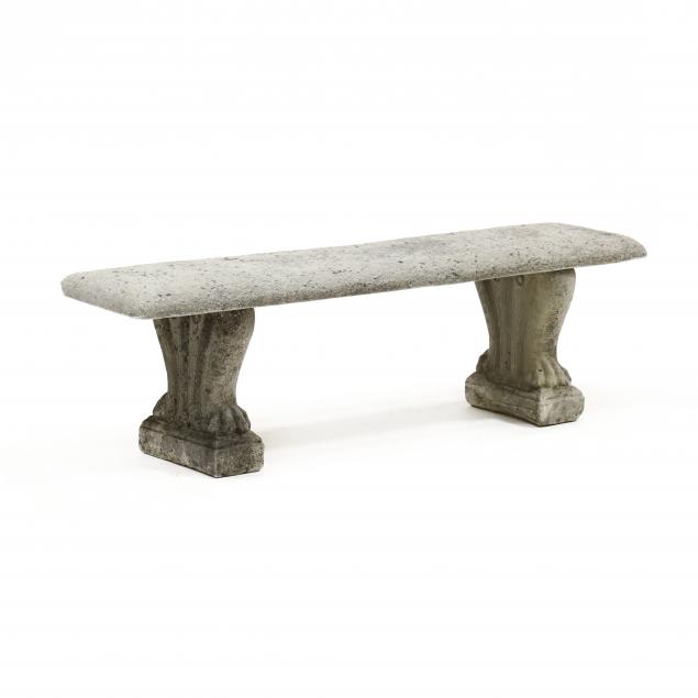 cast-stone-garden-bench