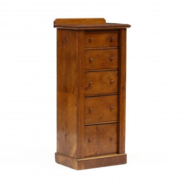 antique-english-oak-diminutive-lock-side-chest-of-drawers