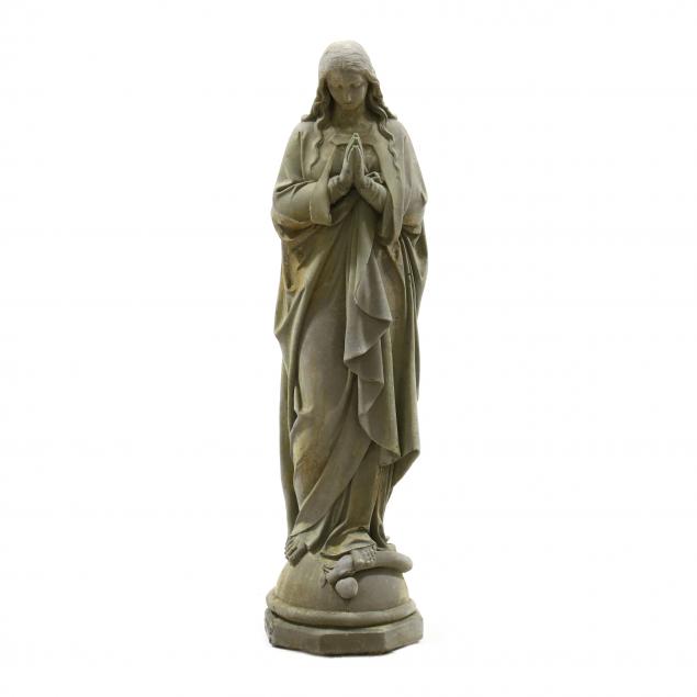 cast-stone-statue-of-mary-and-the-serpent