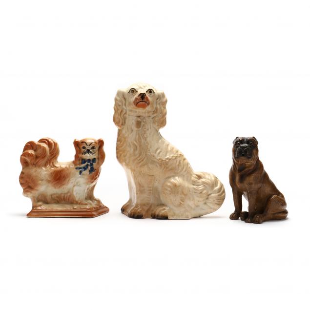 three-antique-english-dog-figures