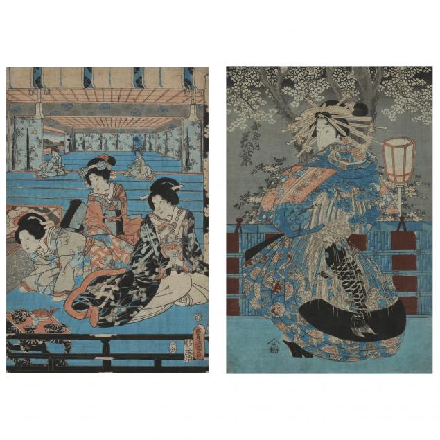 two-edo-period-japanese-woodblock-prints