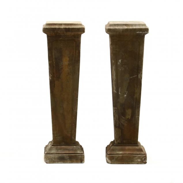 pair-of-tall-classical-style-cast-stone-garden-plinths