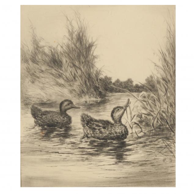 roland-clark-american-1874-1957-i-young-ducks-i