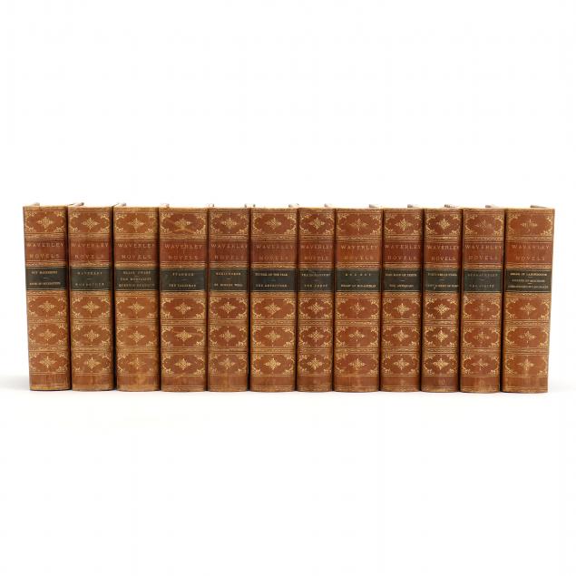 twenty-six-26-waverly-novels-by-sir-walter-scott-in-twelve-volumes