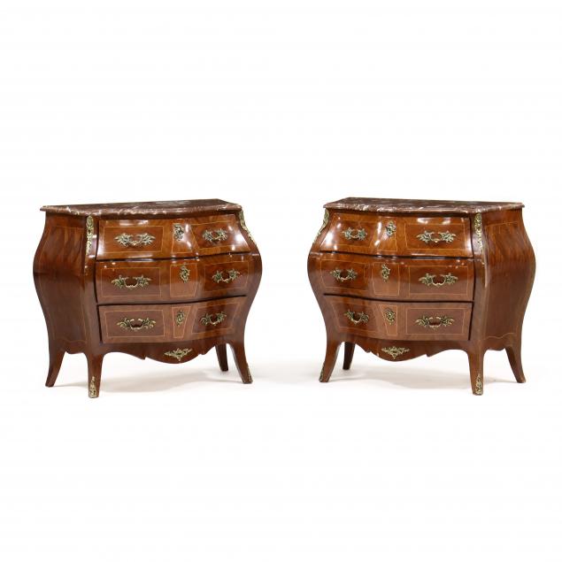 pair-of-louis-xv-style-diminutive-marble-top-bombe-commodes
