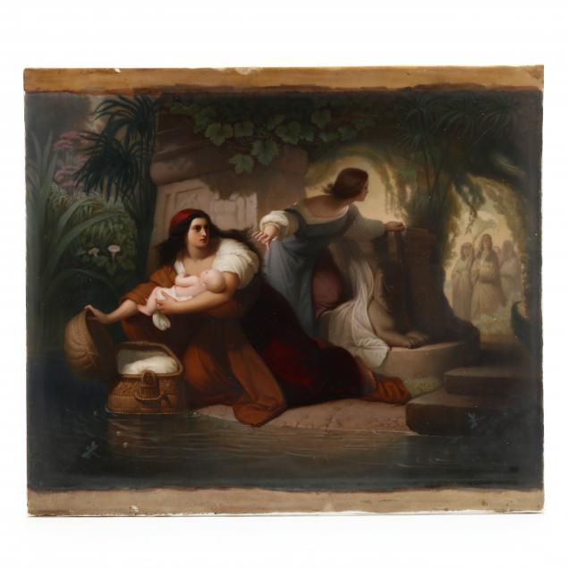 kpm-porcelain-plaque-the-finding-of-moses-signed
