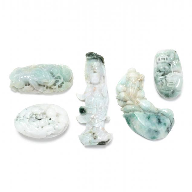a-group-of-chinese-jade-carvings