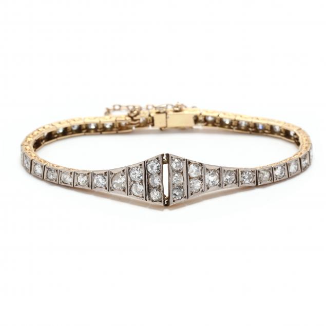 art-deco-bi-color-gold-and-diamond-bracelet