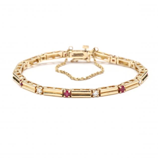 gold-ruby-and-diamond-bracelet