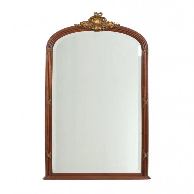louis-xvi-style-mahogany-and-ormolu-mirror