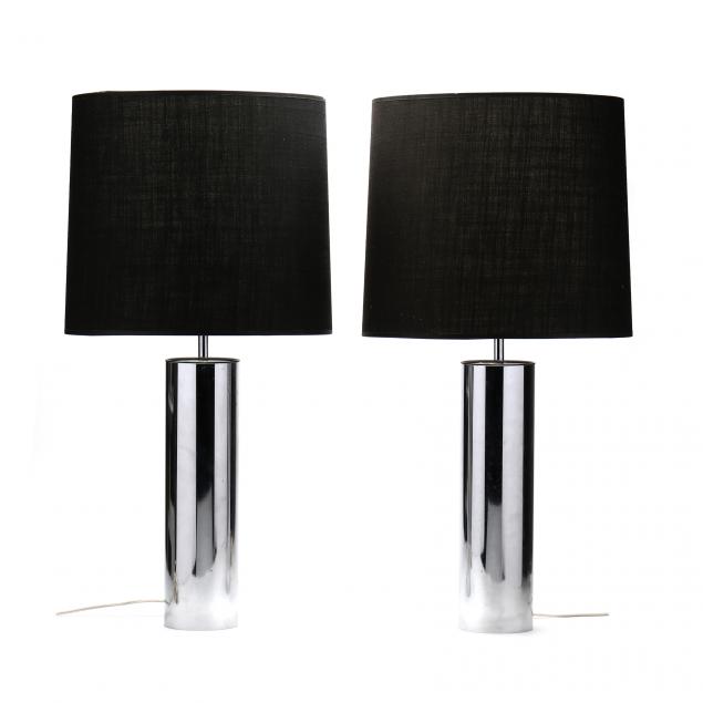 attributed-to-george-kovac-pair-of-vintage-chrome-table-lamps