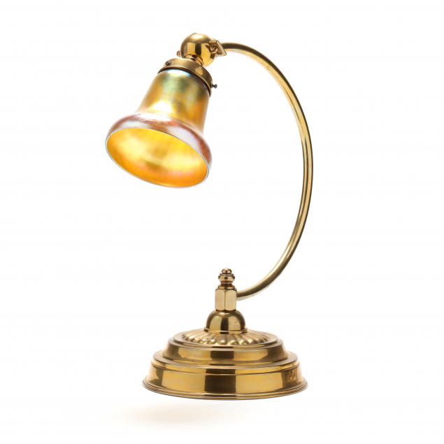 brass-desk-lamp-with-art-glass-shade