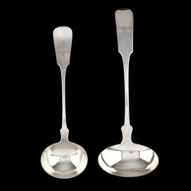 two-american-coin-silver-soup-ladles