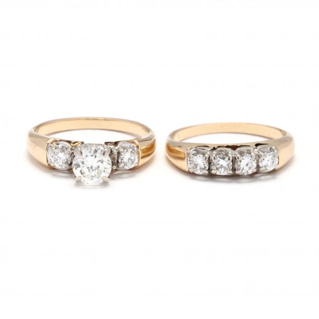 gold-and-diamond-wedding-set