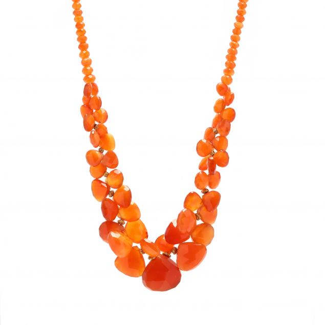 carnelian-bead-necklace