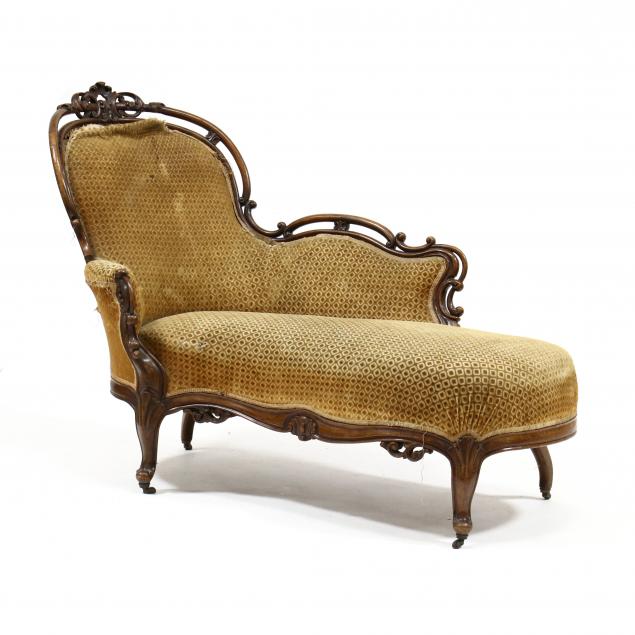 french-rococo-revival-mahogany-chaise-lounge