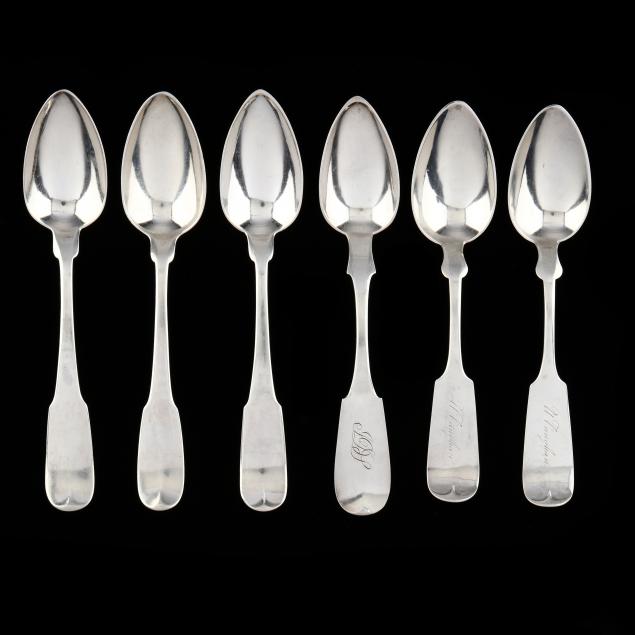 six-american-coin-silver-spoons-including-john-wolfe-forbes