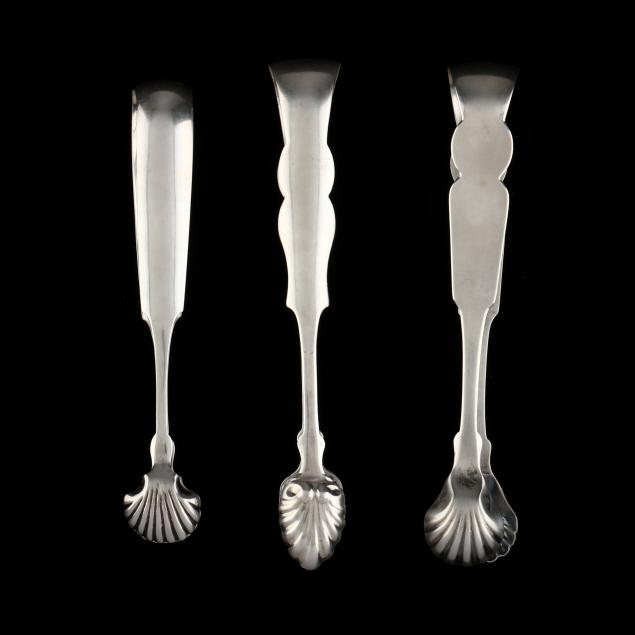 three-american-coin-silver-sugar-tongs