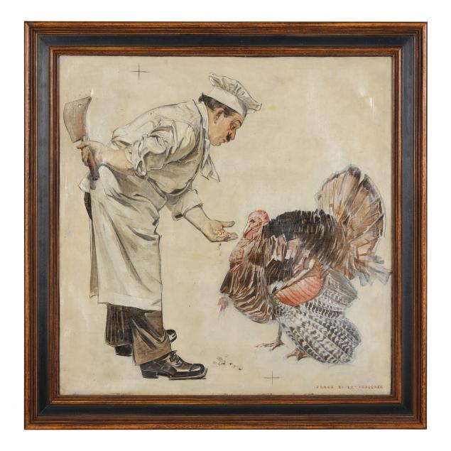 frank-leyendecker-american-1876-1924-turkey-dinner