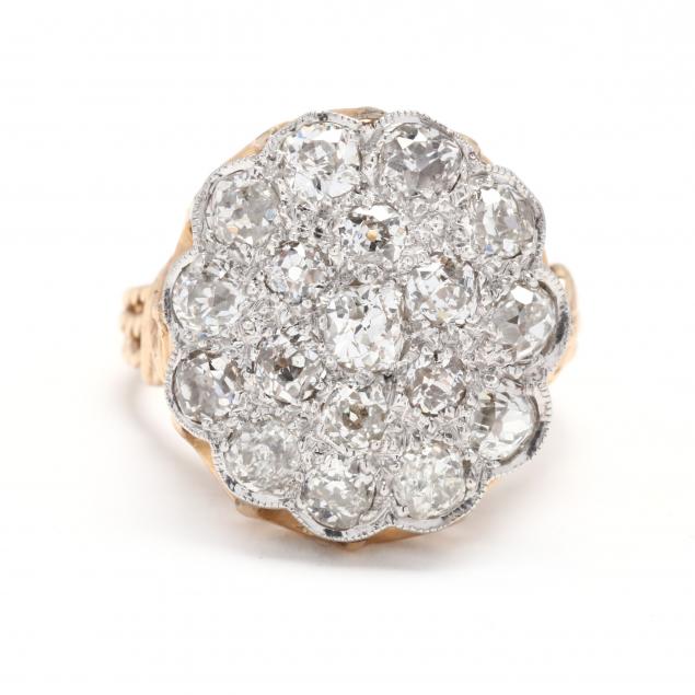 vintage-gold-platinum-and-diamond-ring