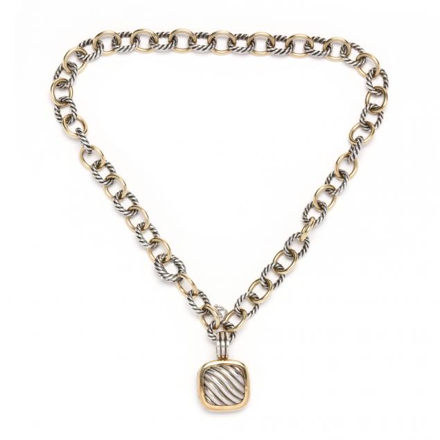 sterling-silver-and-gold-chain-necklace-and-locket-david-yurman