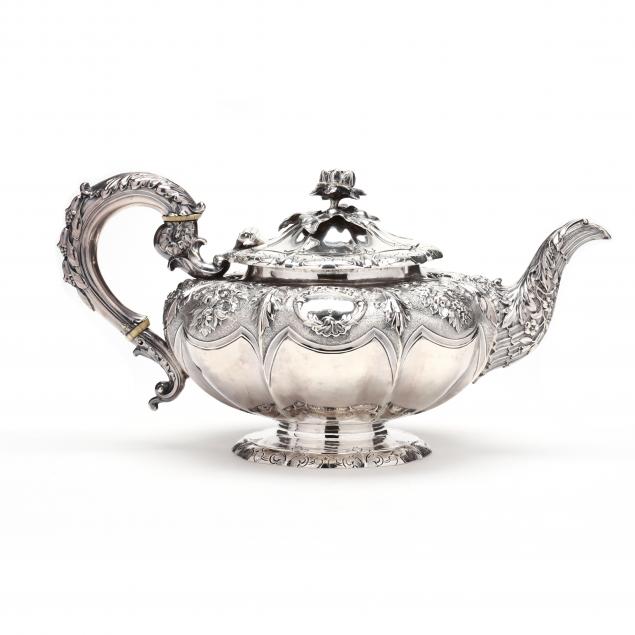 a-george-iv-silver-teapot