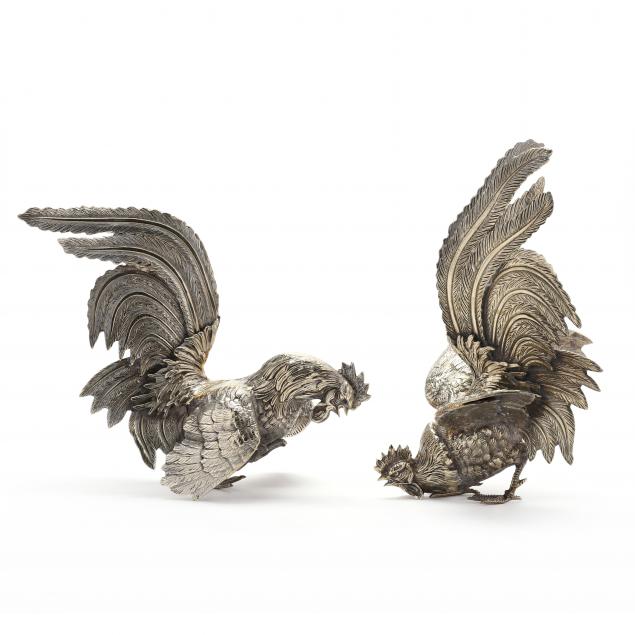 a-pair-of-continental-silverplate-fighting-rooster-table-ornaments