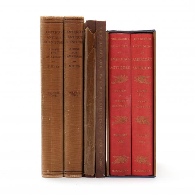 five-vintage-publications-on-traditional-american-and-english-antiques