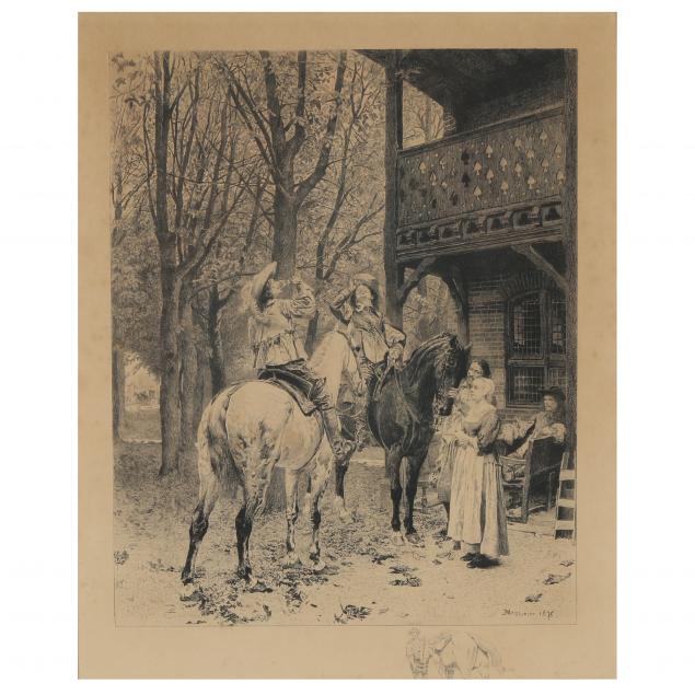jean-louis-ernest-meissonier-french-1815-1891-i-the-roadside-inn-i