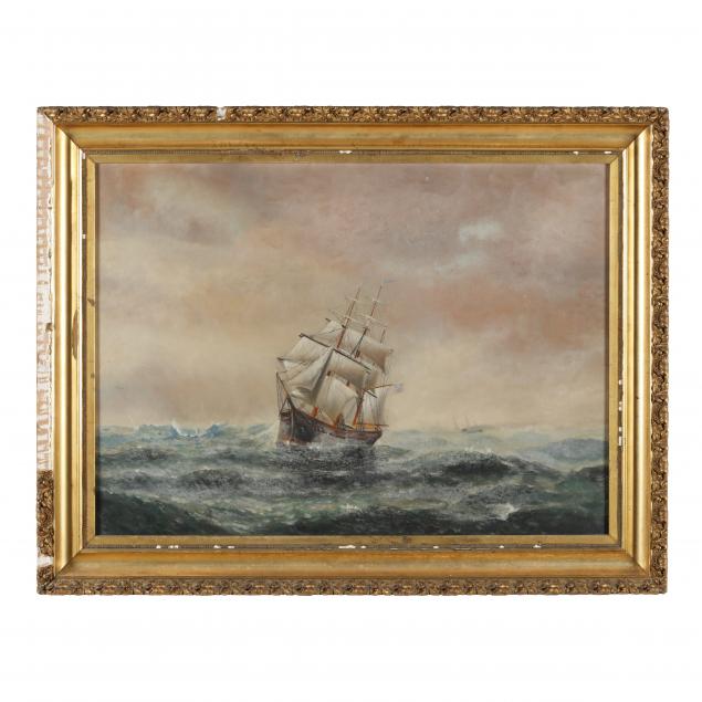american-school-maritime-painting-of-a-clipper-ship