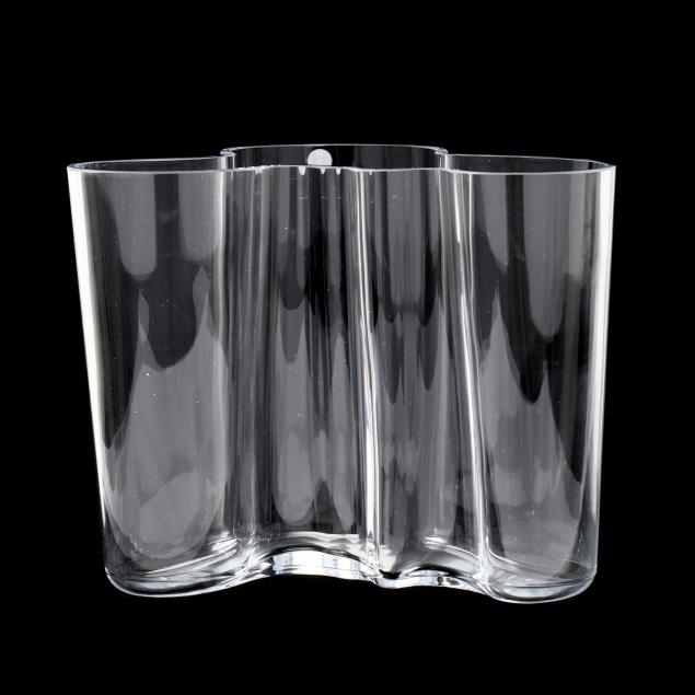 alvar-aalto-finnish-1898-1976-clear-glass-vase
