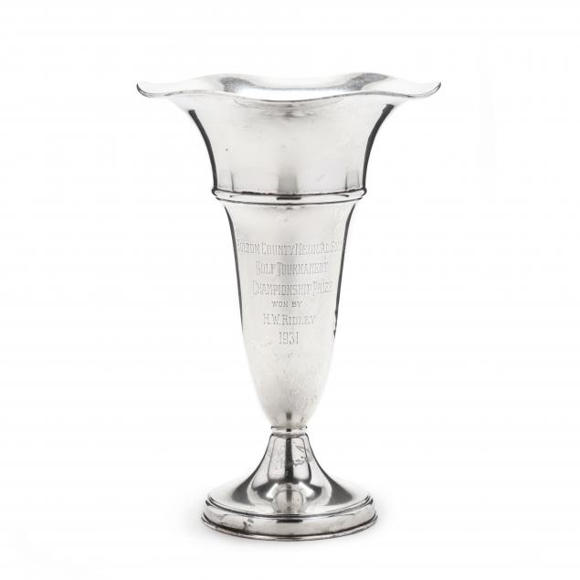 a-large-vintage-sterling-silver-golf-trophy-vase