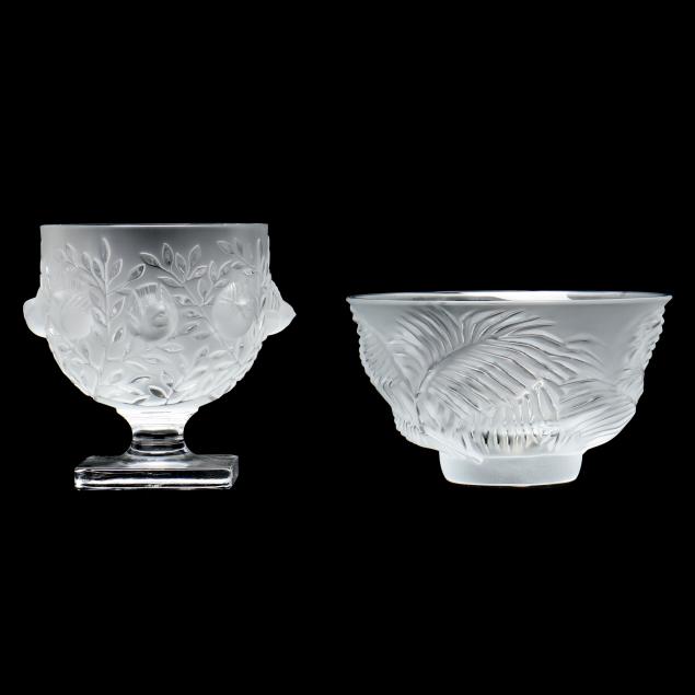 lalique-two-crystal-bowls