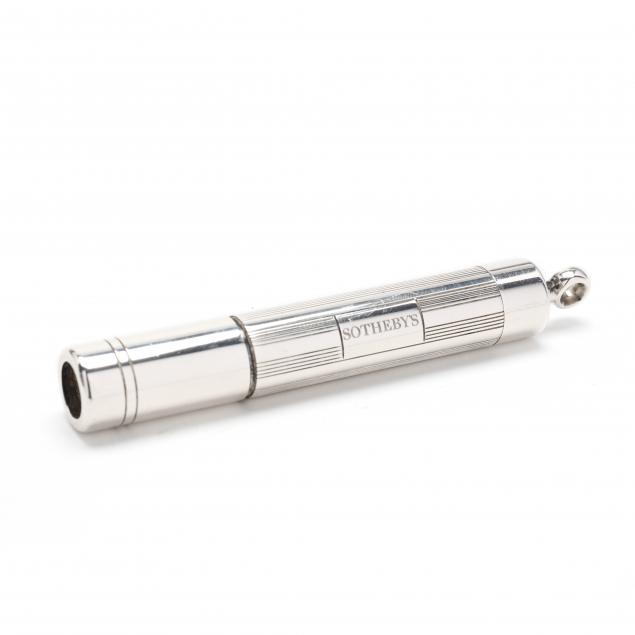 a-sotheby-s-branded-silver-flashlight