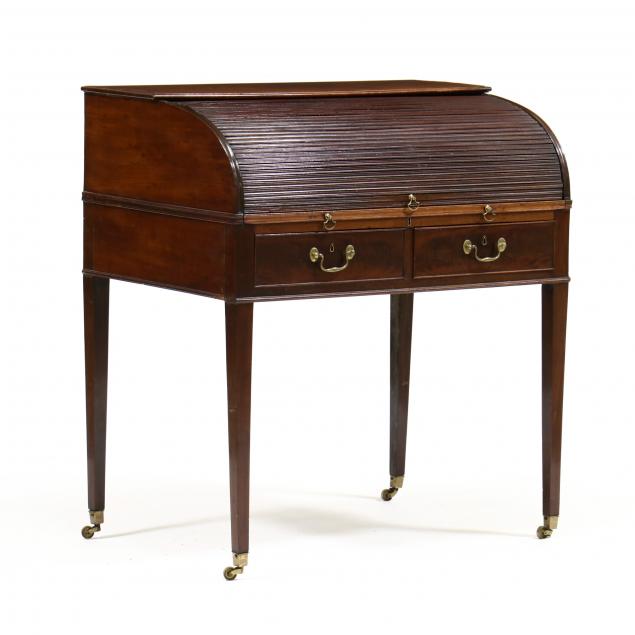 english-hepplewhite-mahogany-tambour-desk