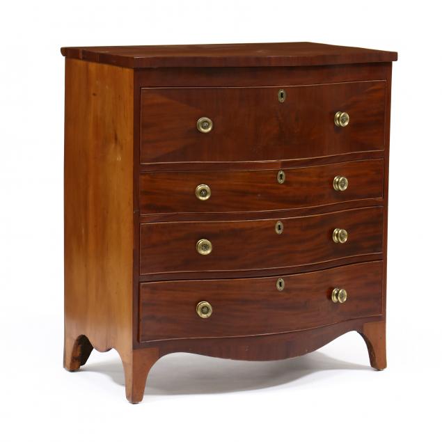 mid-atlantic-late-federal-serpentine-front-inlaid-cherry-chest-of-drawers