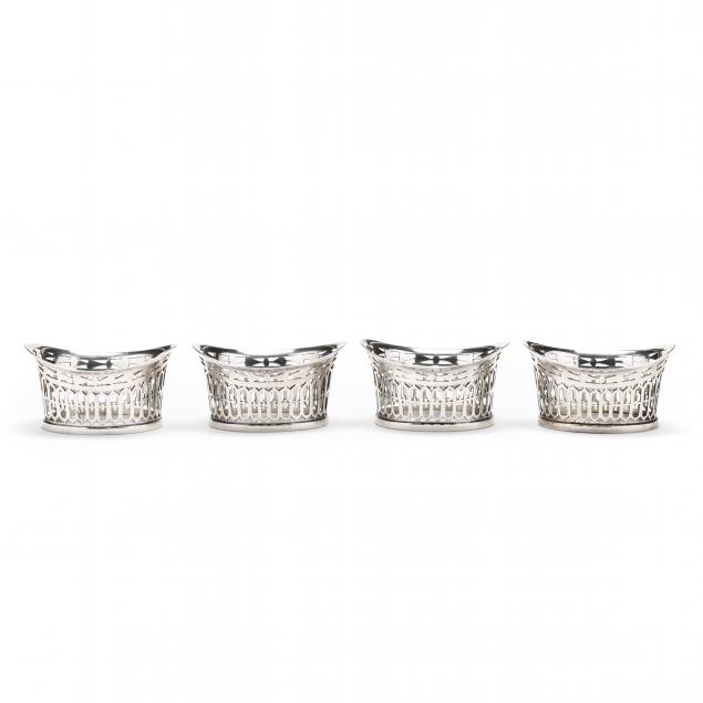 four-tiffany-co-sterling-silver-nut-dishes