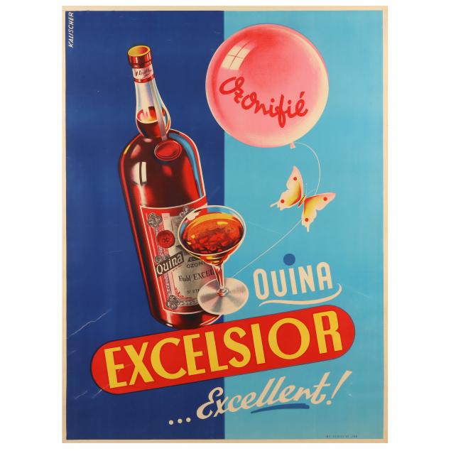 i-quina-excelsior-excellent-i-original-large-format-vintage-poster-by-kalischer-1930