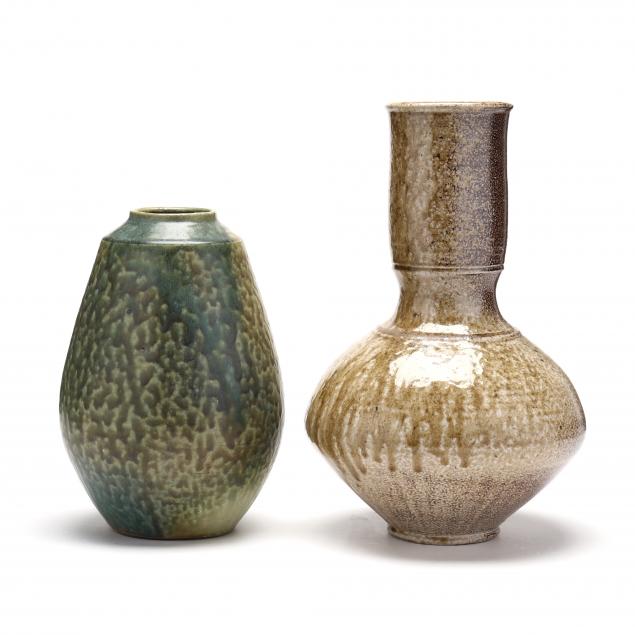 two-20th-century-vases-seagrove-nc